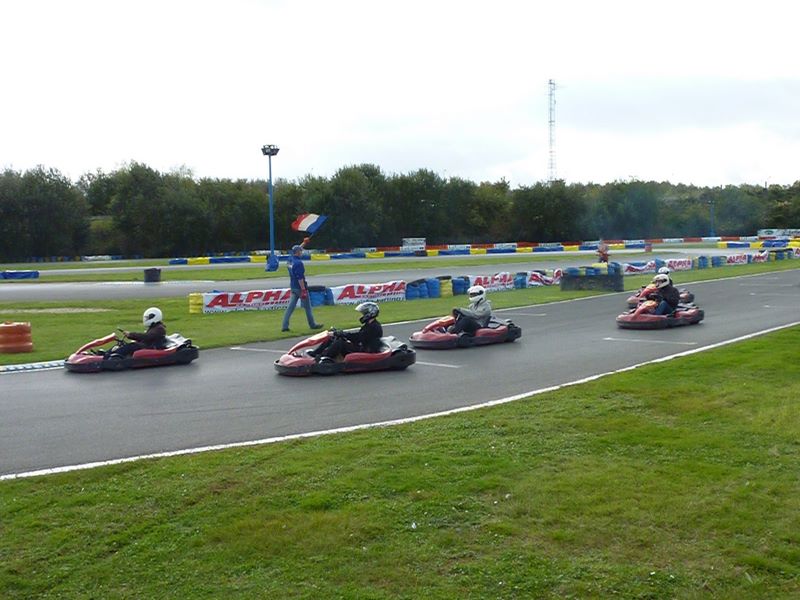 6 secondes après le départ de la course