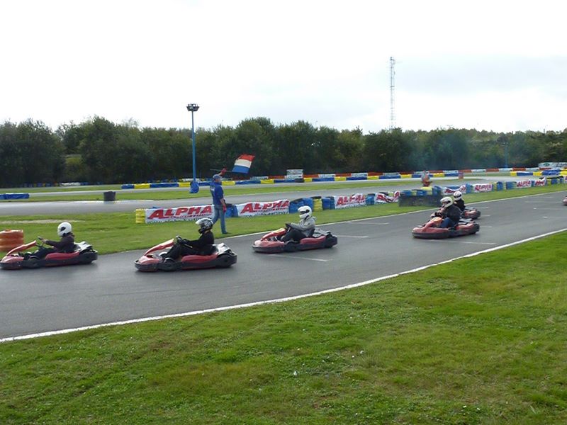 6 secondes après le départ de la course